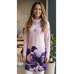 Dámská prodloužená mikina premium ALTISPORT VOJ/ALW090MI06 FIALOVÁ XS