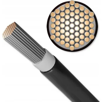 elektrický kabel Qoltec Solární kabel fotovoltaický 4mm2 100m