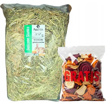 Krmivo pro hlodavce Seno pro hlodavce 1kg PaszNik 1. seč 2024, pro králíky a hlodavce