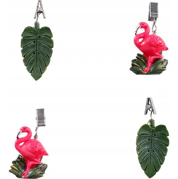 Prostěradlo Závažíčka, klipy na ubrus 4 ks PAPOUŠEK LIST