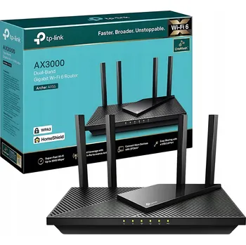 TP-LINK Archer AX55 AX3000 2,4/5 GHz Wi-Fi router 6