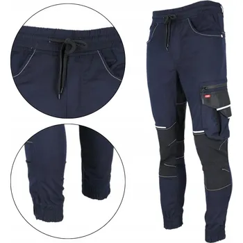 Pracovní obuv Dlouhé pracovní kalhoty Reis SAFETY-FLEX vel. 46