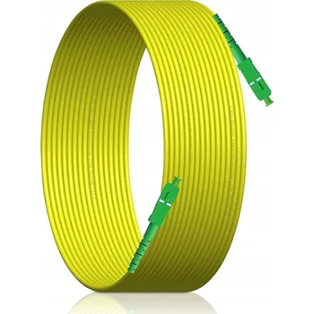 Síťový kabel Optický patch kabel SC/APC na SC/APC SM SX 9/125μm simplex 80m