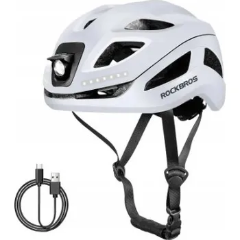 Cyklistická přilba Rockbros cyklistická helma s USB světlem 10110035002
