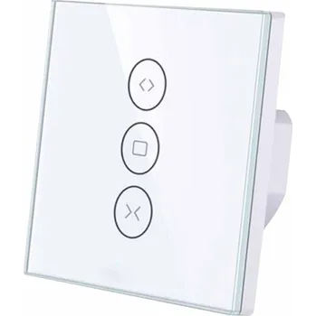 IP kamera INTELIGENTNÍ DOTYKOVÝ OVLADAČ PRO ROLETY SKLENĚNÝ PRO TUYA SMART WIFI