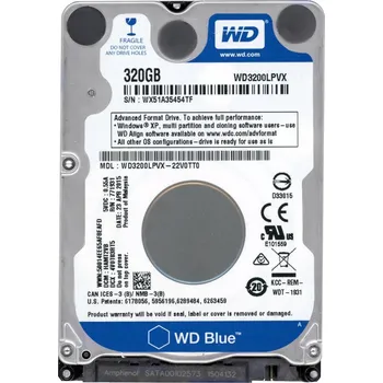 Interní pevný disk Pevný disk Western Digital 320GB HDD SATA III 5400 ot./min. 2,5"