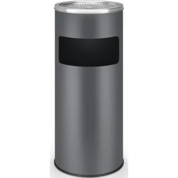 Odpadkový koš Odpadkový koš s popelníkem, 30 l, antracit