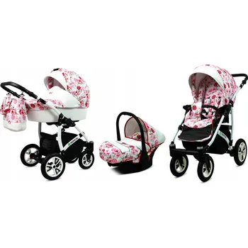 Kočárek Kočárek 3v1 BabyLux Tropical Hibiscus