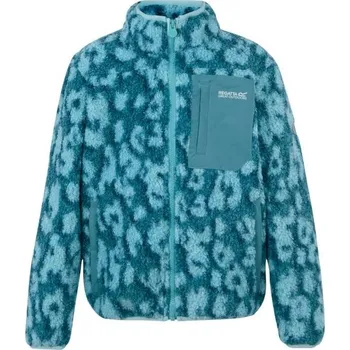 Chlapecká mikina Dětská mikina REGATTA OUTDOORS FRANKIE WARM JR 9/10Y Tyrkysová, Bílá