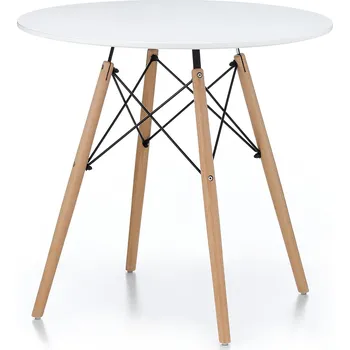 Aga Jídelní stůl 80 cm Bílý