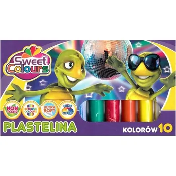 Modelovací hmota Plastelína Sweet Colours 10 ks
