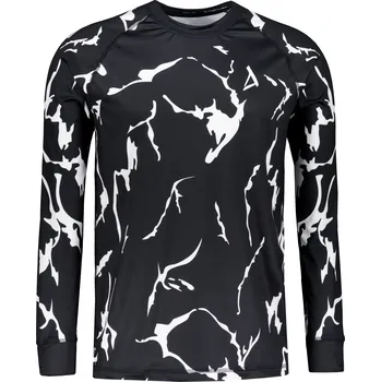 Pánské funkční termo triko s dlouhým rukávem premium ALTISPORT VOJ/ALM052TER01 ČERNÁ XL