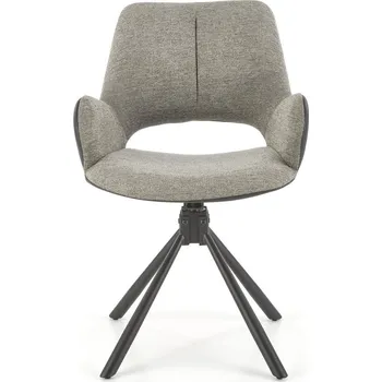 Jídelní židle Moderní jídelní židle Halmar K494 židle šedá / černá (1p=2szt)