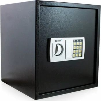 Trezor Sejf/Pancéřová skříň 4mm domácí na elektronický kódový zámek 35x40x36cm M17337