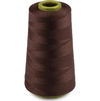 Nit Polyesterové nitě pro overlocky i klasické šití návin 3000 yards PES 40S/2 Varianta: 23 (492) hnědá, Balení: 1 ks