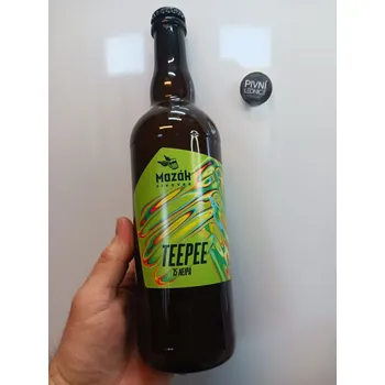 Pivo Mazák Teepee 15°/6,5% 0,7l
