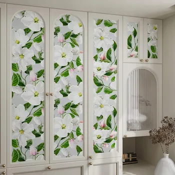 Tapeta Tapeta samolepicí Nábytková dýha 61 x 300 cm s motivem bílé begónie