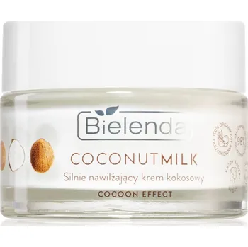 Pleťový krém Bielenda Coconut Milk hydratační krém na obličej s kokosem 50 ml