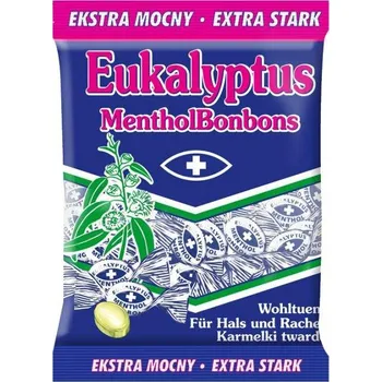 Bonbon Eukalyptus Extra strong 150g/26ks/