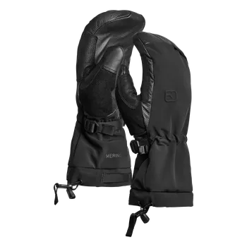 Rukavice Merino Freeride Mitten Men's Black Raven XS