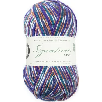 Příze Příze West Yorkshire Spinners Signature 4ply Country Birds 1169 starling