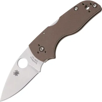Spyderco Lil' Native Mid Backlock Hnědá G-10 CPM15V SPRINT C230MBGPBN15V
