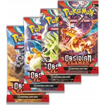 Sběratelská karetní hra Pokémon TCG: Obsidian Flames - Booster balíček