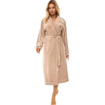 Dámský župan Dámský župan LaL 2508 - bavlna Béžová M