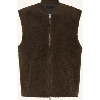 Pánská vesta Allsaints Pánská Teddyfellová Vesta Otis, khaki, 52