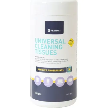 Vrták Vlhčené ubrousky na čištění obrazovek PLATINET 100 ks