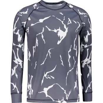 Pánské funkční termo triko s dlouhým rukávem premium ALTISPORT VOJ/ALM052TER01 ŠEDÁ XXXL