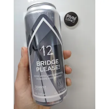 Pivo Zichovec Bridge Please! 12°/5,1% 0,5l