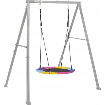 Zahradní houpačka Zahradní houpačka hnízdo Intex volně stojící, vícebarevná, 102 cm