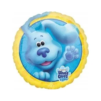 Balónek Fóliový balónek Amscan Blue's Clues - Všichni spolu, 45 cm (18")