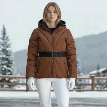 Lyžařská bunda Luhta Hakolahti Brown Hnědá M