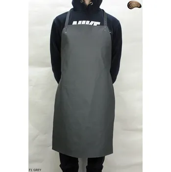 Kuchyňská zástěra F1 ŠEDÁ svářečská zástěra zahradní instalatérská kuchařská univerzální SAKO