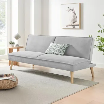 Obývací pokoj Rozkládací pohovka Catini KIRA - stříbrnošedá