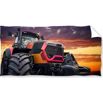 Ručník BAVLNĚNÝ RUČNÍK TRAKTOR 70x140 cm