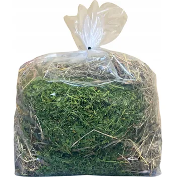 Krmivo pro hlodavce Seno s petrželkou pro králíka, morče a hlodavce 300g - Přírodní seno pro hlodavce