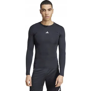 Pánské tričko Pánské sportovní tričko adidas s dlouhým rukávem (Longsleeve), černé, velikost XL