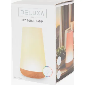 Lampička Dotyková LED lampička Deluxa, 7 barev, na baterie, 3 režimy