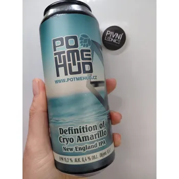 Pivo Potmehúd Definition of Cryo Amarillo 15°/6,4% 0,5l