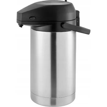 Termoska Termoska 3 l turistická pumpa ocelová vložka odolné sklo