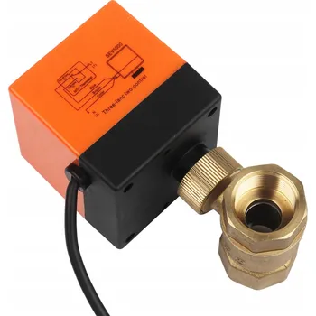 Ventil KULOVÝ ELEKTROMAGNETICKÝ VENTIL S POHONEM 3/4" PALCE AC 220V DN20 DVOUCESTNÝ