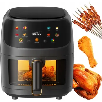 fritéza Horkovzdušná fritéza Bedee 8L Frytkownica Powietrzna 2400 W, 8 l