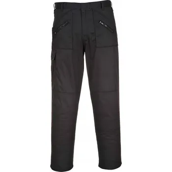 Pracovní obuv Dlouhé pracovní kalhoty univerzální bojovky černé ACTION S887 Portwest 30