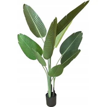 umělá květina UMĚLÁ STRELÍCIE XL VELKÁ 160cm BANÁNOVNÍK JAKO ŽIVÁ ROSTLINA STROMEK KVĚTINA
