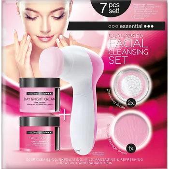 IP kamera Sada pro čištění pleti Essential Dual Speed, 6 dílů