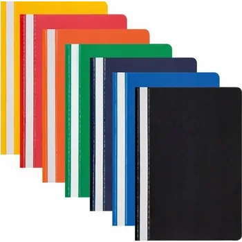 ŠANON NA POZNÁMKY PRO STUDENTY, NA DOKUMENTY A4, PVC, TMAVĚ MODRÝ, 10 KUSŮ