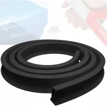 VODNÍ BARIÉRA SPRCHOVÉHO KOUTU SAMOLEPICÍ TĚSNĚNÍ PRÁH 150CM ČERNÁ